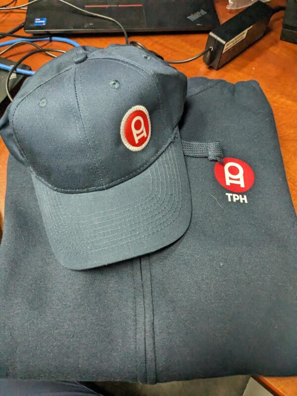 Medium Size Hoodie and baseball cap